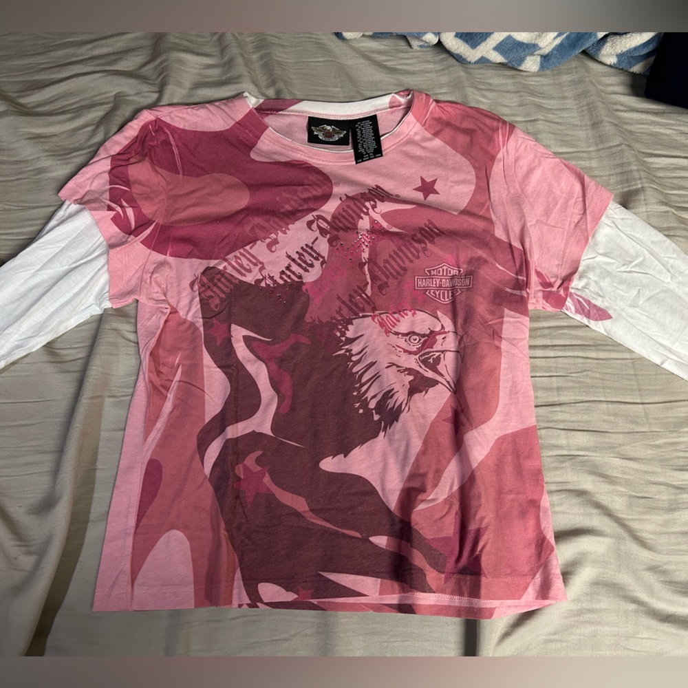 Harley Davidson women’s long sleeve tee size XL